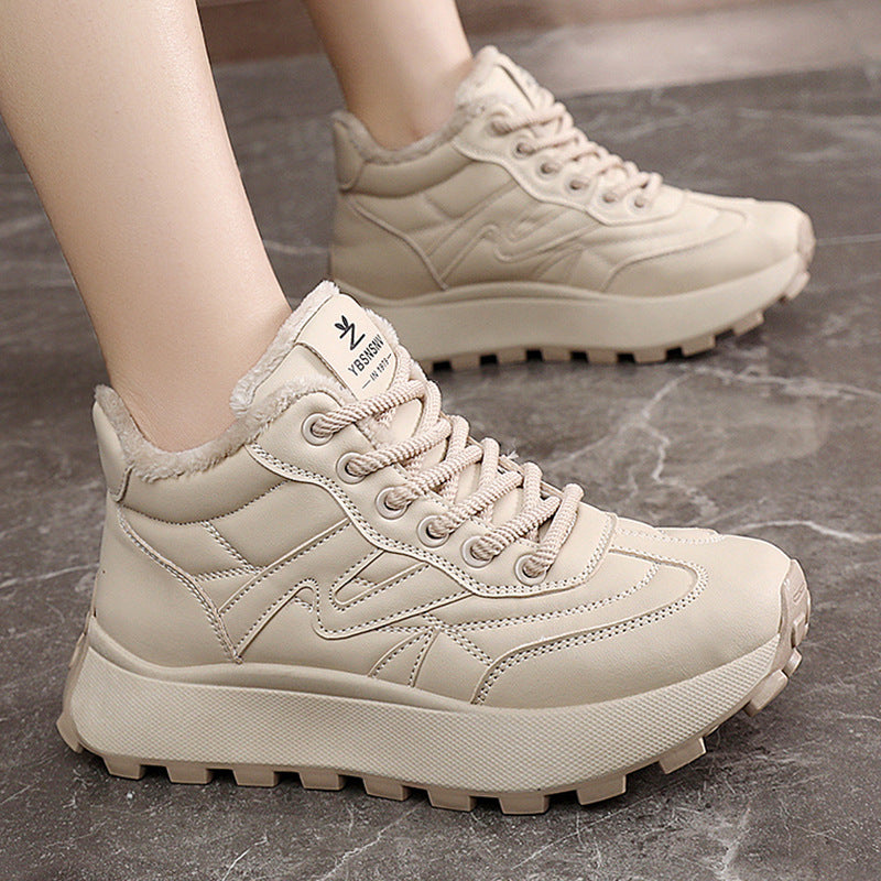 Damen Sportschuhe mit warmem Innenfutter und rutschfester Sohle