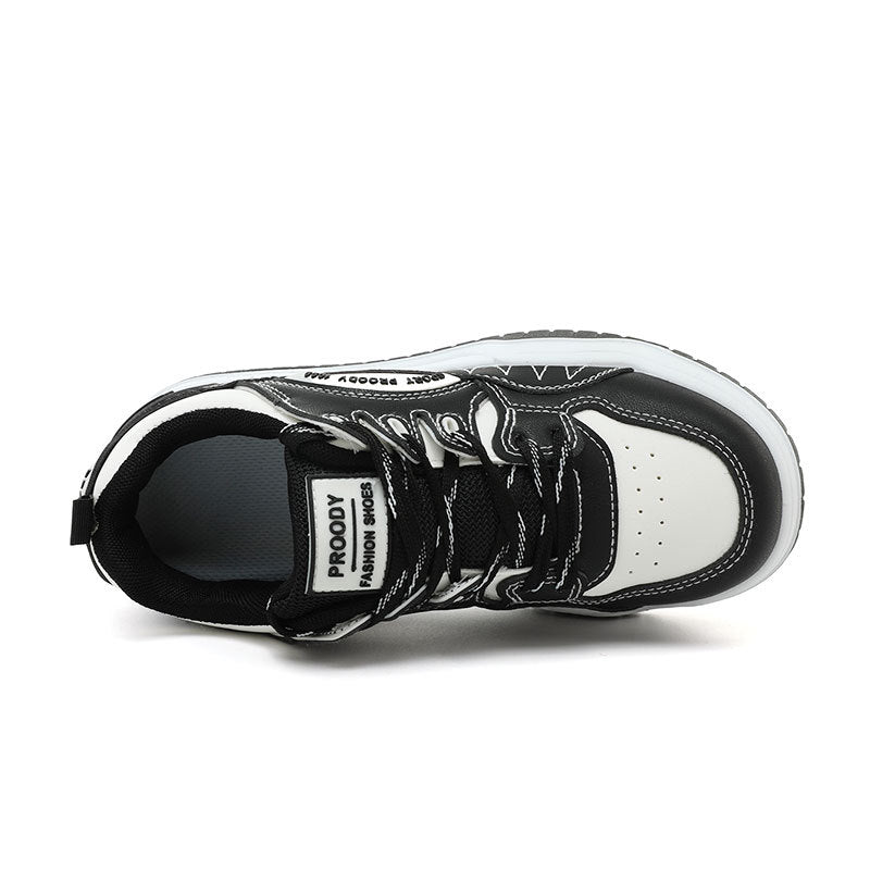 Damen sportliche Chunky Sneakers mit dämpfender Laufsohle