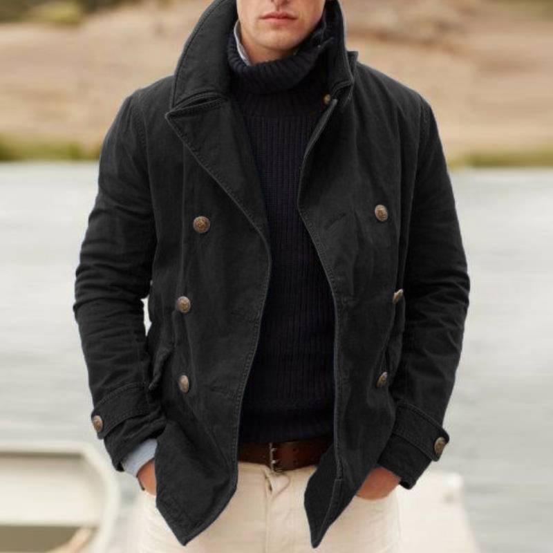 Herren modischer Doppeltknopf-Blazer Aliams