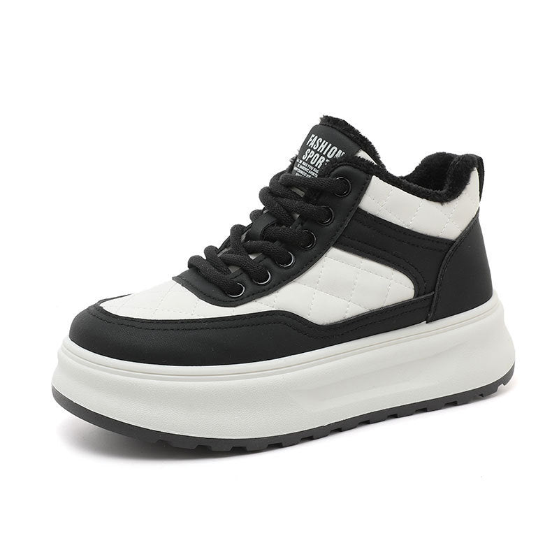 Damen Sportliche High-Top Sneakers mit dämpfendem Innenfutter und robustem Design