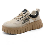 Damen Sportliche Chunky Sneakers mit atmungsaktiver Mesh-Oberfläche und strapazierfähigem Sohlenprofil
