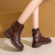 Damen Stiefeletten mit robuster Gummisohle und hohem Tragekomfort