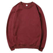 Damen Sweatshirt mit klassischem Rundhalsausschnitt und weichem Innenfutter