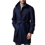 Herren eleganter Doppelreiher-Wollmantel Aliams
