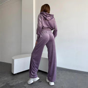 Damen Modischer Freizeitanzug mit lässigem Schnitt und praktischen Taschen