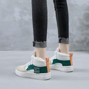 Damen Hochwertige Sneaker mit Warmfutter