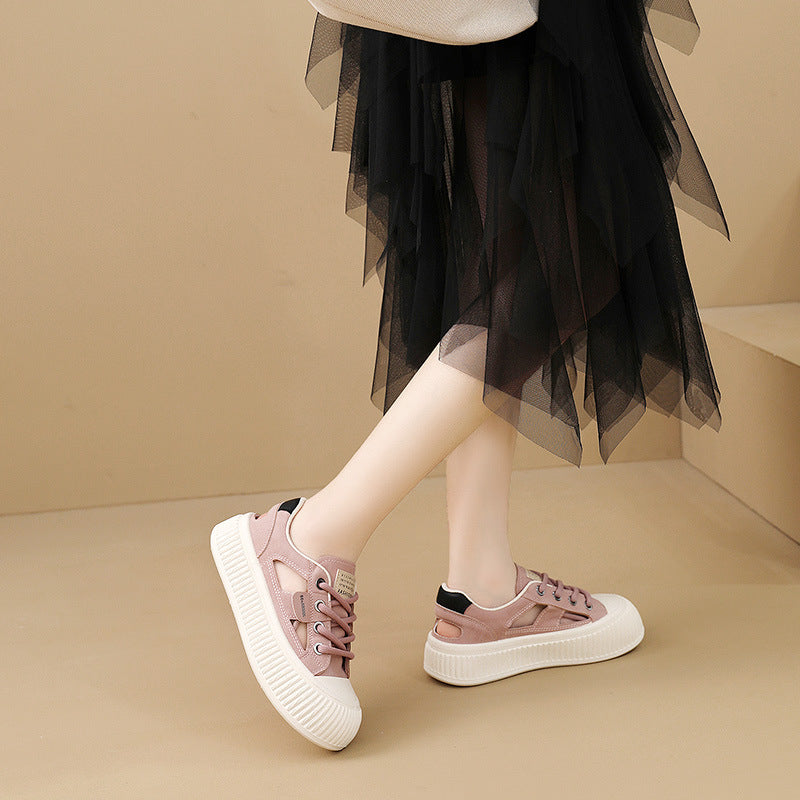 Damen Sportliche Sneaker mit atmungsaktiver Mesh-Oberfläche und flexiblem Design