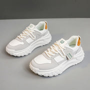 Damen modische Chunky Sneakers mit atmungsaktivem Mesh-Obermaterial