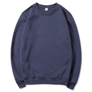 Damen Sweatshirt mit klassischem Rundhalsausschnitt und weichem Innenfutter