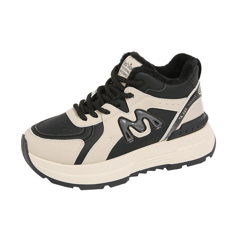 Damen Winterliche Sneaker mit kuscheligem Innenfutter und rutschfester Sohle