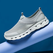Unisex nan ultraleichter Netz-Schlupfschuh mit belüfteter Hohlkammerdämpfung Drune