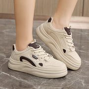 Damen sportliche Sneakers mit dämpfender Sohle und atmungsaktivem Obermaterial