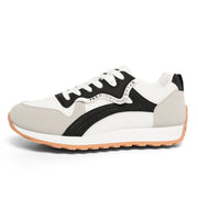 Damen Sportliche Freizeitschuhe mit atmungsaktiven Mesh-Einsätzen und dämpfender Laufsohle
