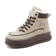 Damen Winterstiefel mit flauschigem Innenfutter und rutschfester Sohle