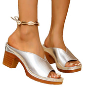Isabella | Orthopädische High-Heel Blockabsatz Sandale