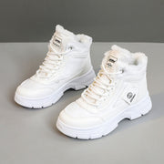 Damen Winterstiefel mit weichem Fleece-Futter und rutschfester Sohle