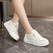 Damen trendige Sneaker mit sportlichem Design und hochdämpfender Laufsohle