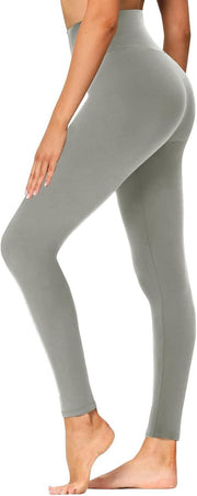 Damen Hochtaillierte Sportleggings Heidi-Mode