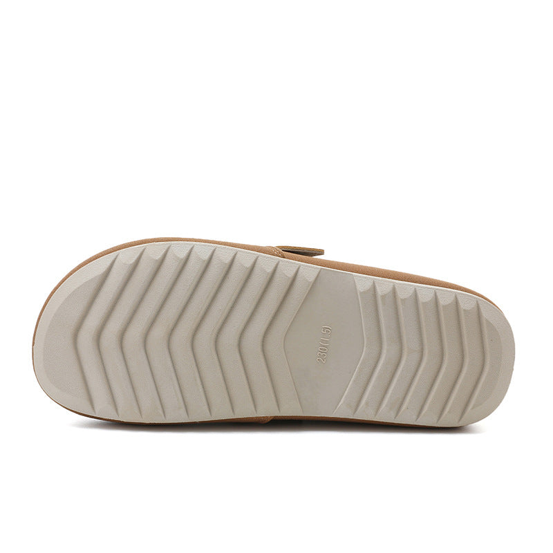 Damen bequeme Clogs mit modischem Riemen und atmungsaktivem Obermaterial