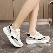 Damen Sportliche Chunky Sneakers mit atmungsaktivem Obermaterial und dämpfender Laufsohle