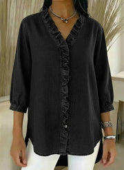 Bilma™ – Elegante Bluse mit Rüschendetails