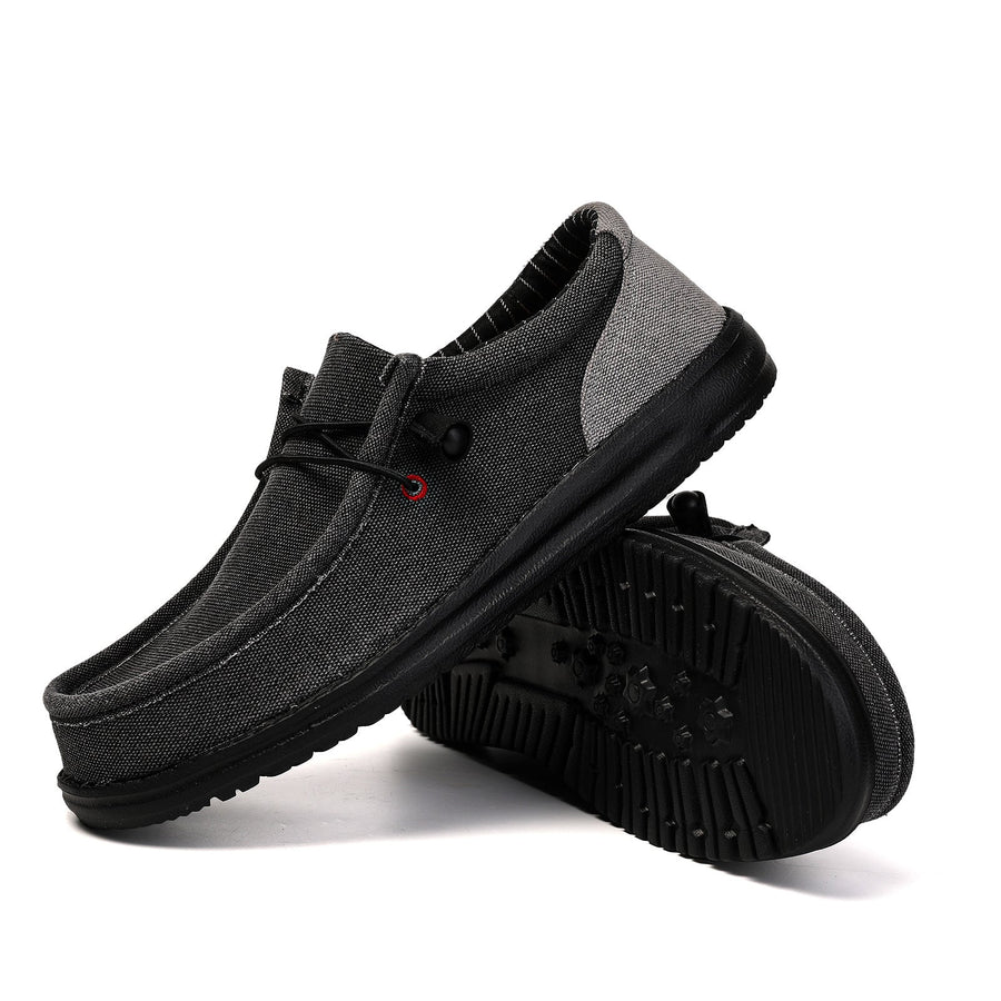 Herren Freizeit Slipper Deck Schuhe Heidi-Mode