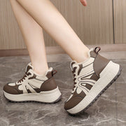 Damen Hochwertige Trend-Sneaker mit warmem Innenfutter und rutschfester Sohle