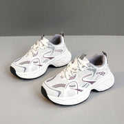 Damen sportliche Lauf Sneakers mit atmungsaktiver Mesh-Oberfläche und dämpfender Sohle