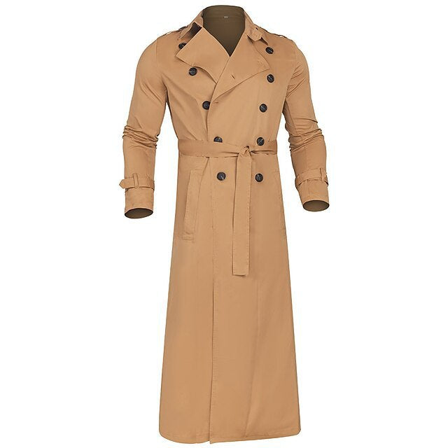 Herren eleganter Langmantel mit modernem Schnitt Aliams