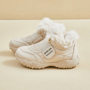 Damen Winter Sneaker mit flauschigem Innenfutter und rutschfester Sohle