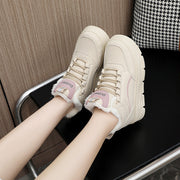 Damen High-Top Winter Sneakers mit weichem Fleece-Futter und rutschfester Sohle
