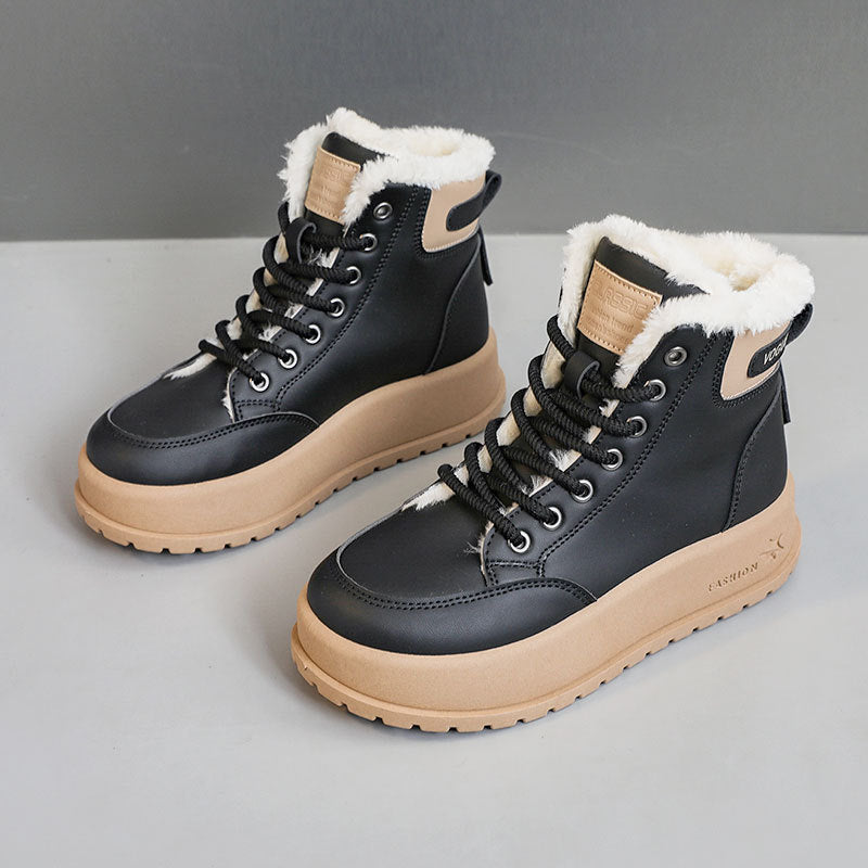 Damen Winterliche Stiefel mit kuscheligem Fleece-Futter und rutschfester Sohle