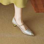 Pumps mit Kitten-Heel für Damen