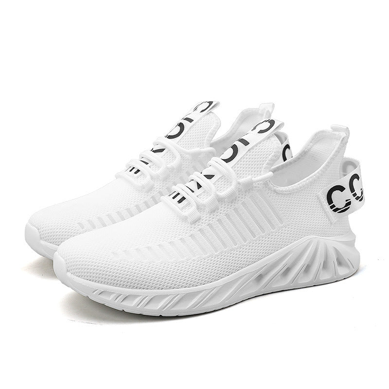 Damen Sportliche Strick-Sneakers mit Flexiblem Dämpfungssystem