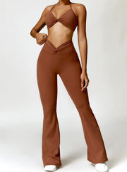 Serafina | High-Waist Schlagleggings mit figurformendem Schnitt