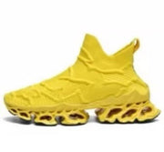 Damen Sportliche Strick-Sneaker mit rutschfester Sohle und innovativer Dämpfungstechnologie