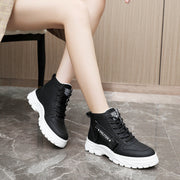 Damen modische High-Top Sneakers mit strapazierfähigem Obermaterial und optimaler Dämpfung