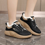 Damen Sportliche Winter Sneakers mit kuscheligem Fleece-Innenfutter