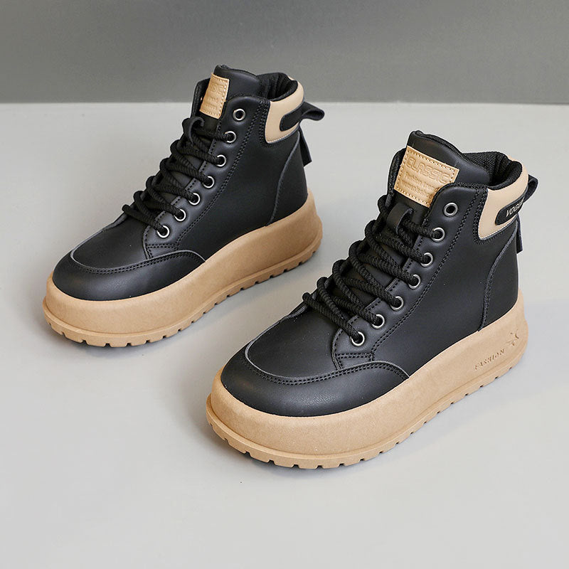 Damen Hohe Sneakers mit robustem Sohlendesign und Polsterung