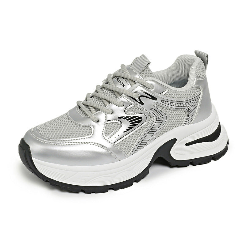 Damen Sportliche Sneakers mit atmungsaktivem Obermaterial und modernem Design