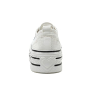 Damen Premium Plateau Sneakers mit atmungsaktivem Obermaterial