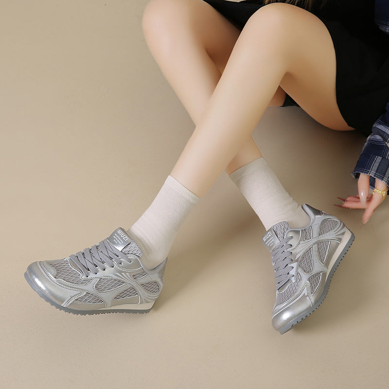 Damen Atmungsaktive Freizeitsneaker mit rutschfester Laufsohle und flexiblem Obermaterial