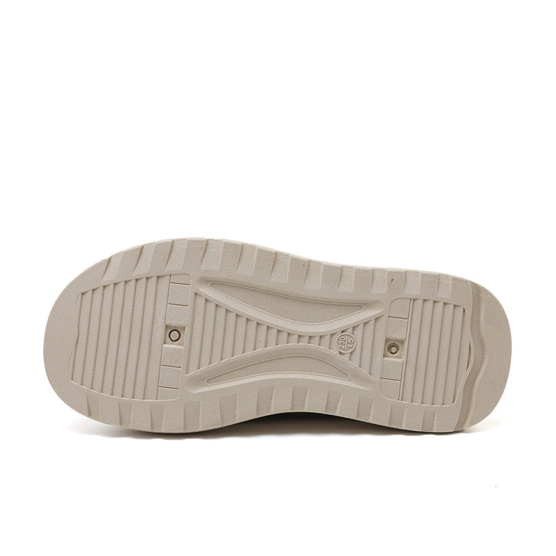Damen modische Slip-ons mit atmungsaktiver Mesh-Oberfläche und dämpfendem Fußbett