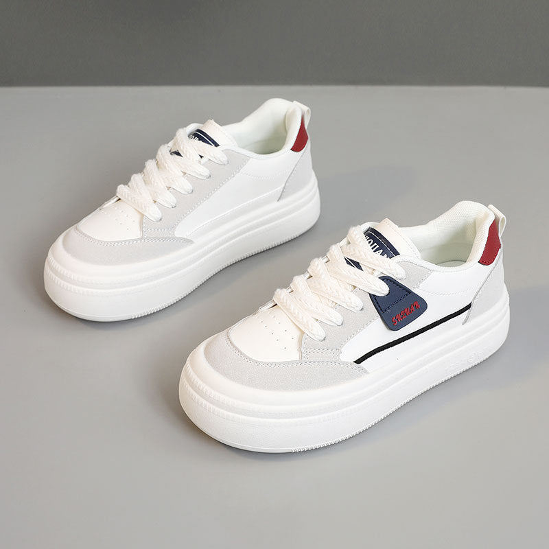 Damen Plateausneaker mit sportlicher Polsterung und modischem Design