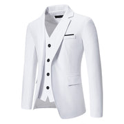 Herren Eleganter Drei-Teilig Anzug Set Heidi-Mode 1749704439