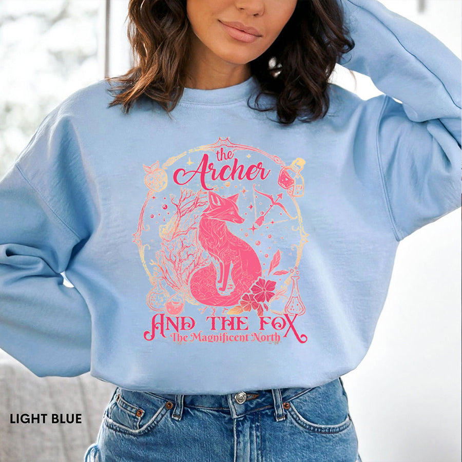 Damen Sweatshirt mit kreativem Tiermotiv und inspirierendem Druck