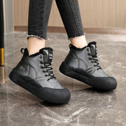 Damen warme Winterschuhe mit kuscheligem Innenfutter und rutschfester Sohle