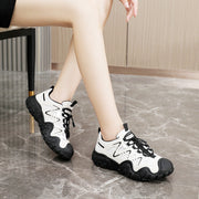 Damen sportliche Allrounder Sneakers mit atmungsaktivem Mesh-Obermaterial und rutschfester Sohle