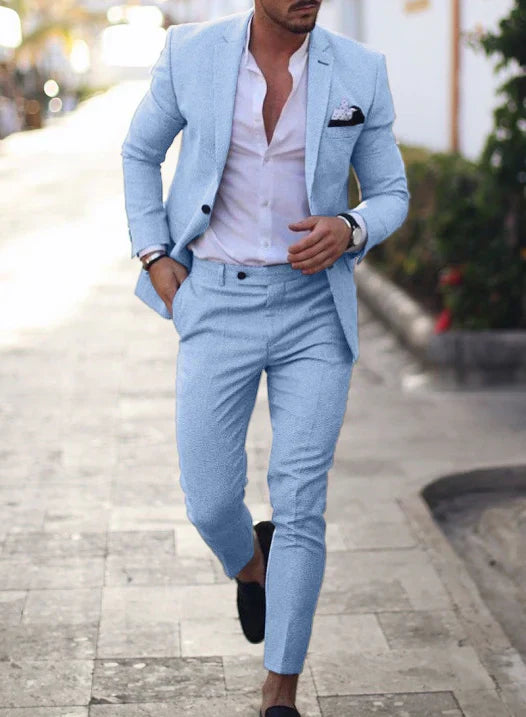 Herren 2-Teiliger Anzug | Blazer Und Hose