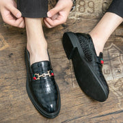 Herren Elegante Loafers aus hochwertigem Leder mit modischen Details